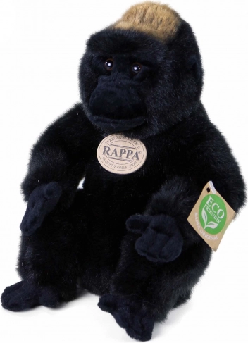 Gorilla di peluche seduta 23 cm eco-friendly