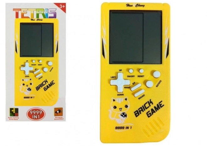 Gioco elettronico Tetris giallo