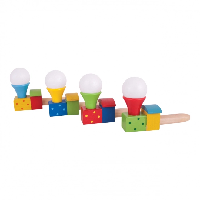 Locomotiva a palloncino Bigjigs Toys