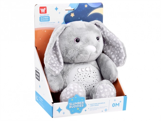 Proiettore peluche coniglio ninna nanna