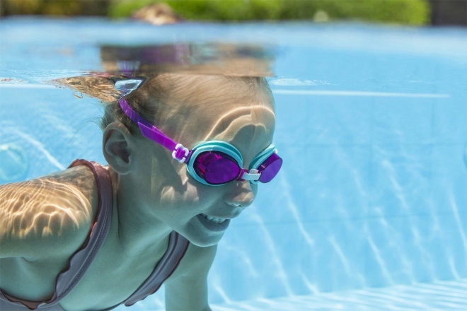 Occhialini da nuoto per bambini Hydro-Swim BESTWAY viola