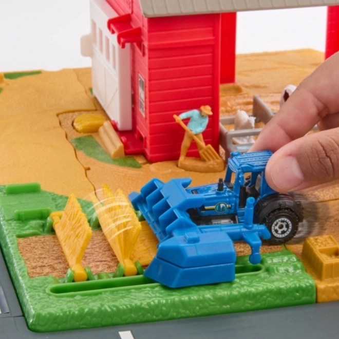 Set Matchbox della fattoria con animali e trattore con suono
