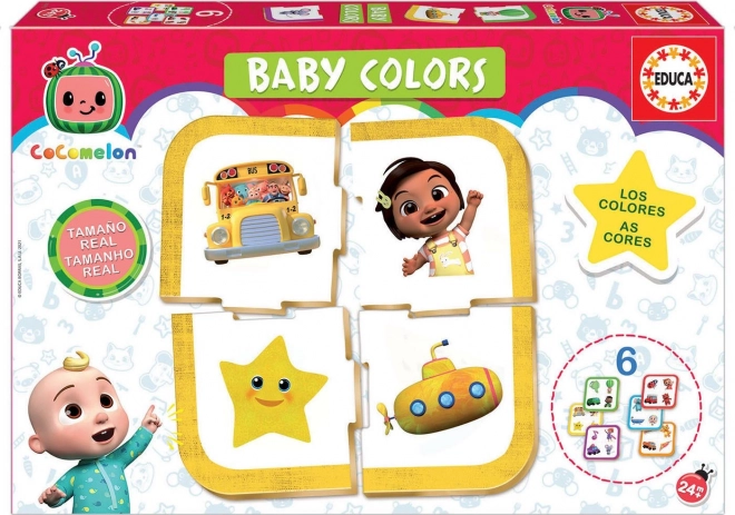 Puzzle Baby Cocomeelon: Impara I Colori