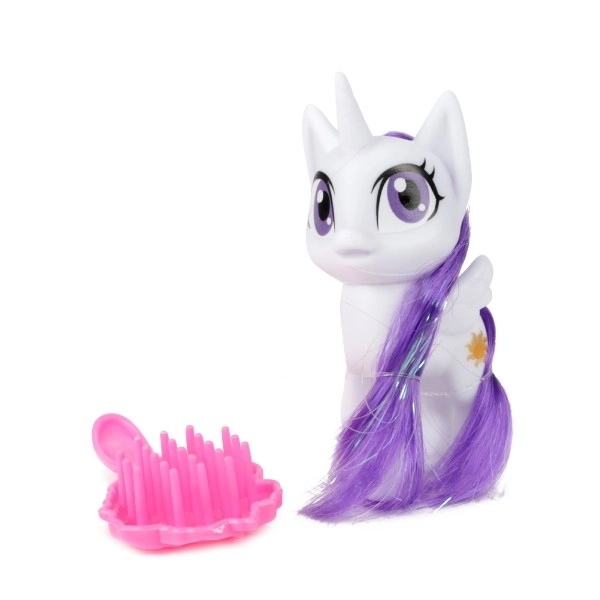 Mini unicorno pettinabile con pettine gioco per bambini