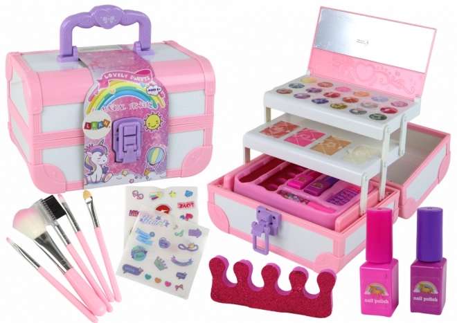 Set di Bellezza con Accessori Trucchi e Manicure