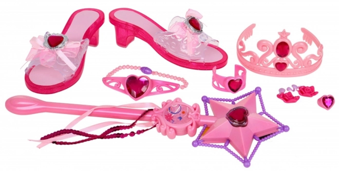 Set Piccola Principessa per travestimenti 3+ Funzioni interattive e accessori rosa