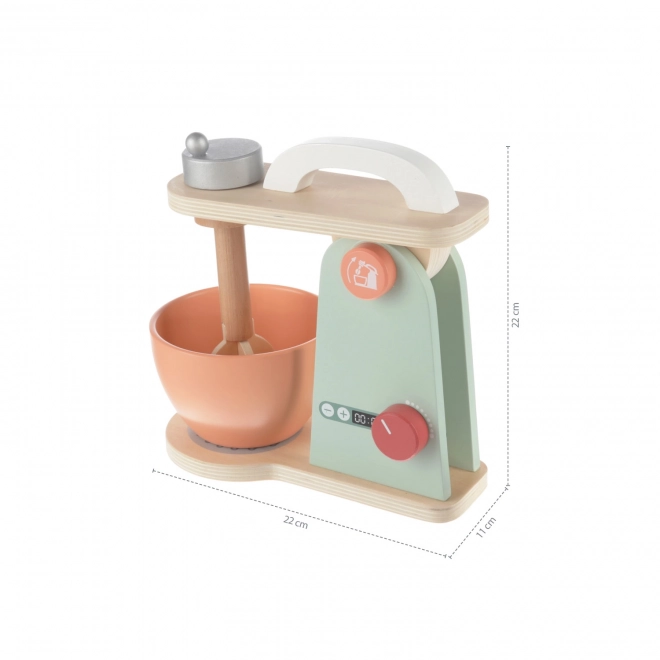 Mixer in Legno per Piccoli Pasticceri