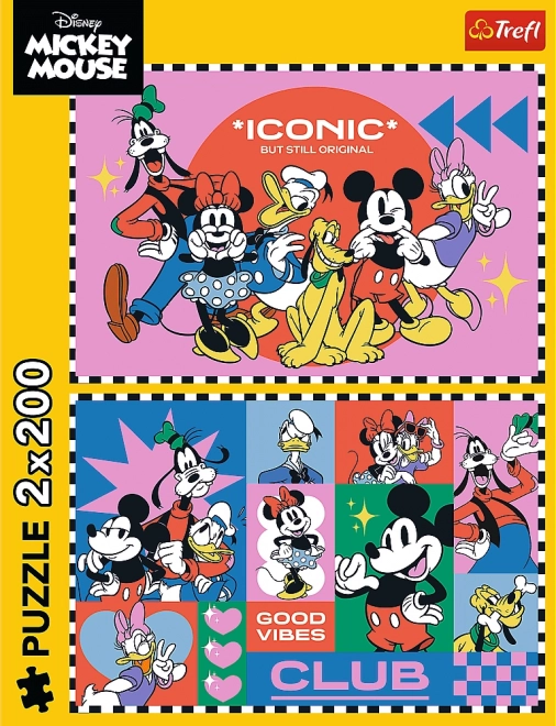 Puzzle Disney 2x200 Pezzi Tempo con Gli Amici