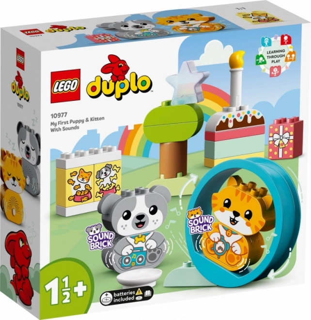 Lego Duplo Il mio primo cucciolo e gattino con suoni