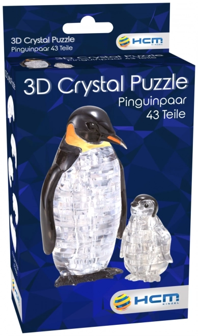 Puzzle 3D Cristallo Pinguini