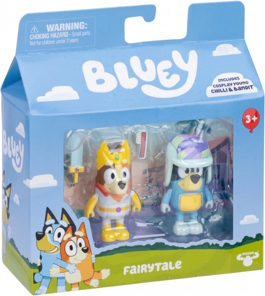 Figura Bluey Personaggi Fiabeschi 2-pack