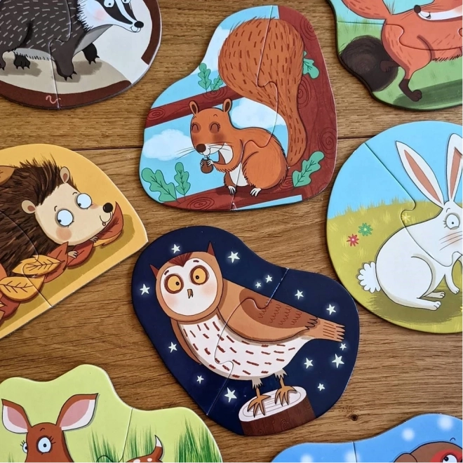 Puzzle per bambini Amici della Foresta