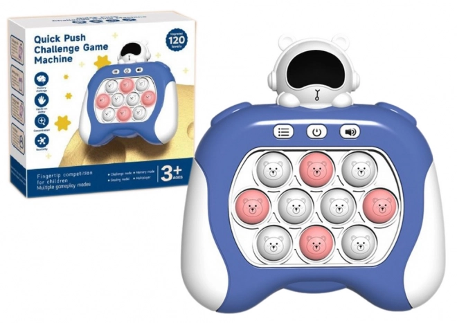 Gioco Sensoriale Spazio Pop It Con Luci E Suoni Blu