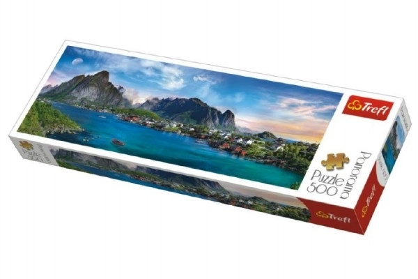 Puzzle panoramico Lofoten Norvegia 500 pezzi