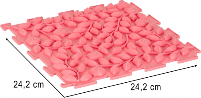 Tappetini puzzle sensoriali in schiuma Montessori per il massaggio dei piedi
