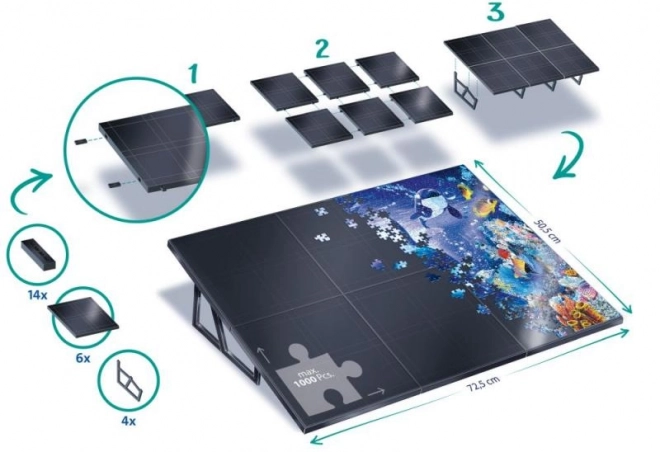 Ravensburger Puzzle My Puzzle Friends: Tavola da Gioco in Piedi
