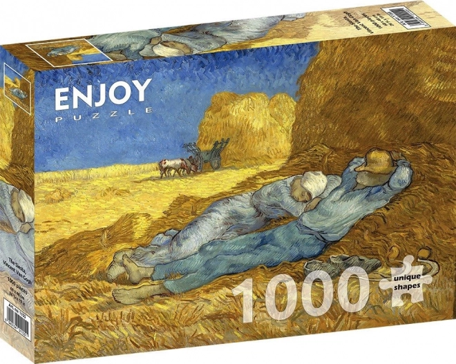 Puzzle Vincent Van Gogh: Riposo a Mezzogiorno 1000 Pezzi