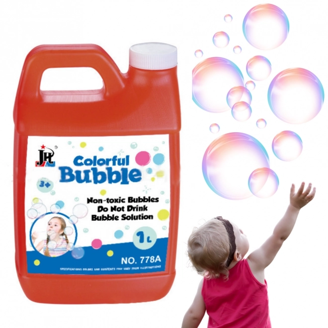 Liquido Bolle di Sapone Bottiglia 1L