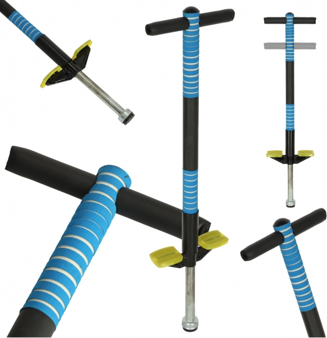 Bastone saltante per bambini Pogo blu