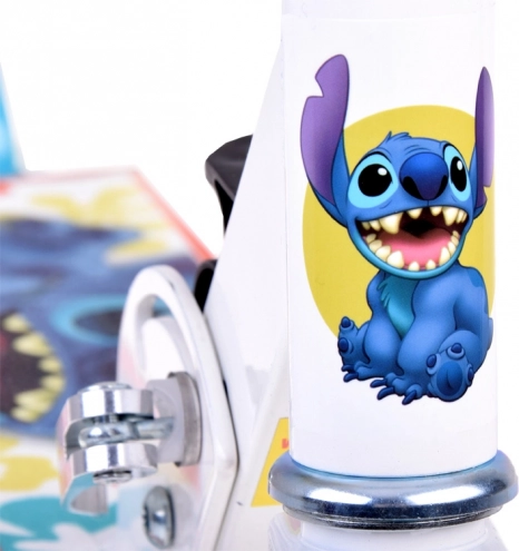 Monopattino pieghevole Disney STITCH bianco per bambini fino a 50 kg