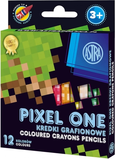 ASTRA pastelli caolinici PIXEL ONE, 12 pz