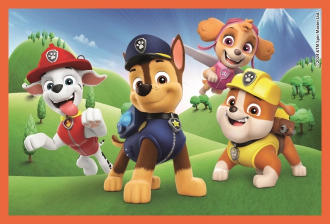 Clementoni cubi illustrati Paw Patrol, 6 cubi