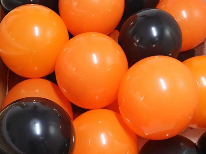 Set di palloncini di Halloween nero e arancione 20 pezzi