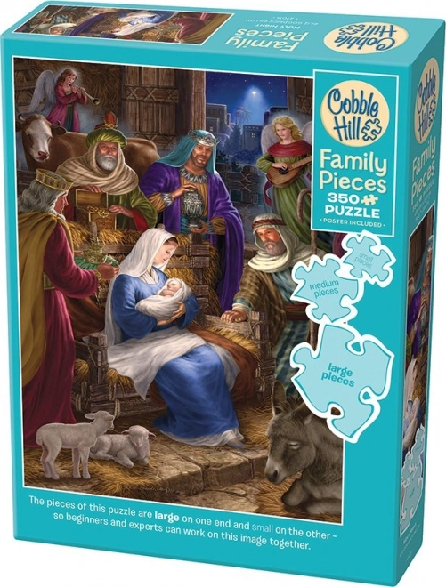 Puzzle familiare notte santa 350 pezzi