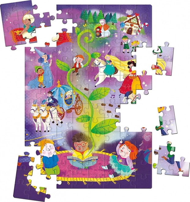 Puzzle Clementoni 104 pezzi Broccato Tempo di Favole