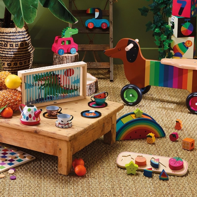 Puzzle ad incastri Imparo a Contare Frutta Sarah Betz
