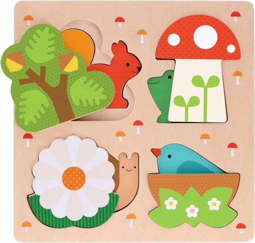Petit Collage puzzle ad incastro - Questa è la mia casa