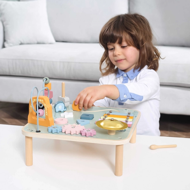 Tavolo da gioco multifunzione in legno