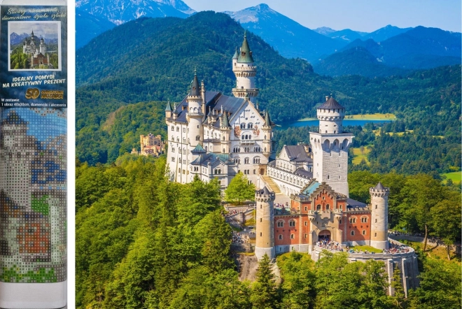 Norimpex Pittura a Diamante Castello di Neuschwanstein
