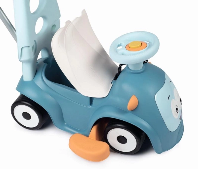 Smoby Odrážedlo Se Suoni E Asta Di Conduzione Maestro 3 In 1 Blu