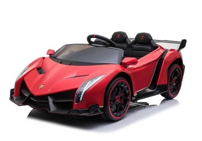 Auto a batteria Lamborghini Veneno rosso