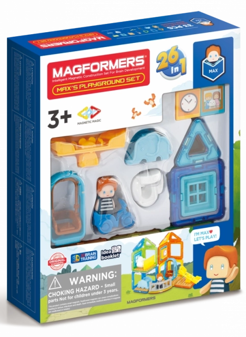 MAGFORMERS MINI Parco giochi di Max 33 pezzi