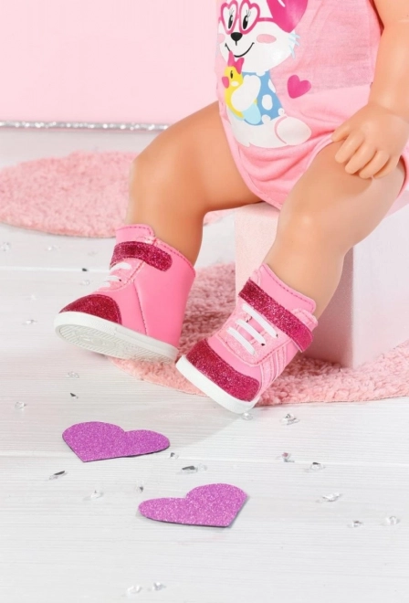 Sneakers per bambola Baby Born rosa 43 cm