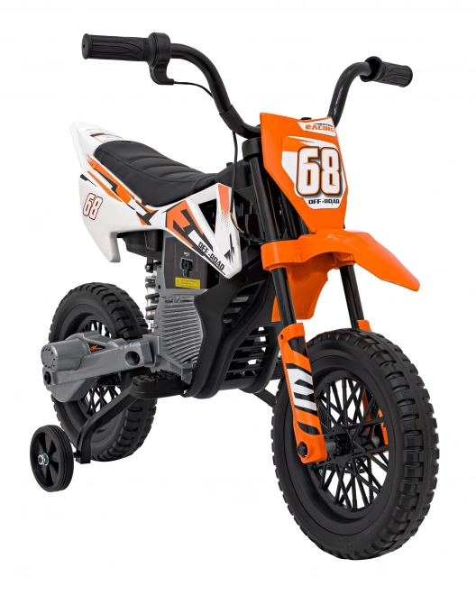 Corsa in moto per bambini PANTONE 361C Arancione con ruote EVA e pannello audio