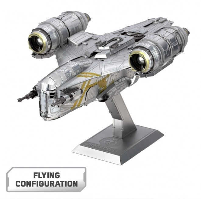 Puzzle 3D in metallo Star Wars Il Mandaloriano: Razor Crest