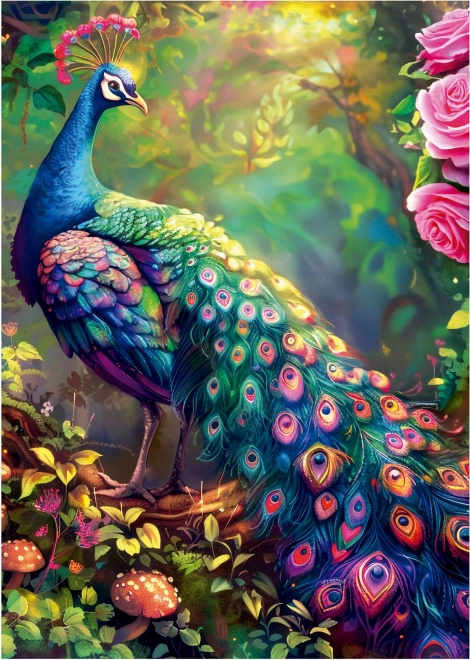 Puzzle Giardino del Pavone 1000 pezzi
