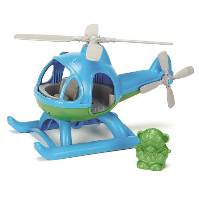 Elicottero ecologico Green Toys blu