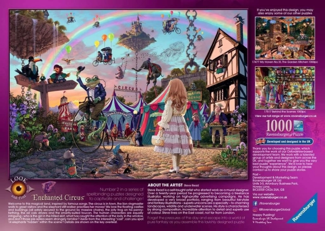 Puzzle Circus Incantato 1000 Pezzi