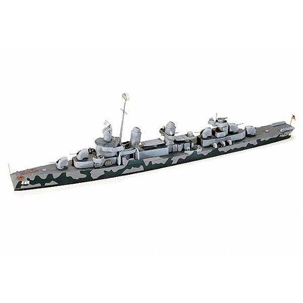 Modello plastico USS DD445 Fletcher