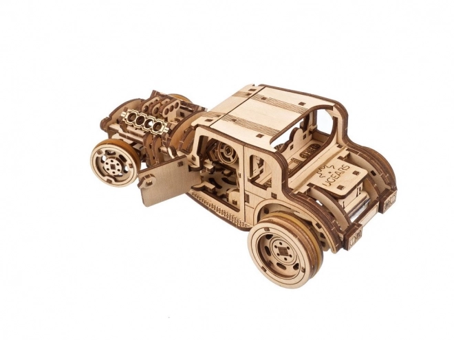 Puzzle meccanico in legno Ugears Hot Rod Furious