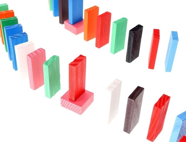 Set Domino in Legno per Bambini