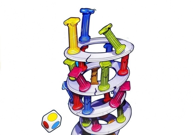 Gioco Famigliare Torre Pendente con Colonne