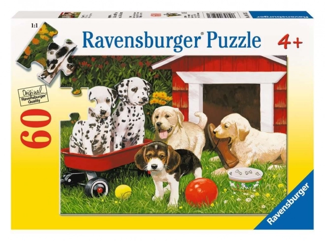 Puzzle cuccioli in festa Ravensburger