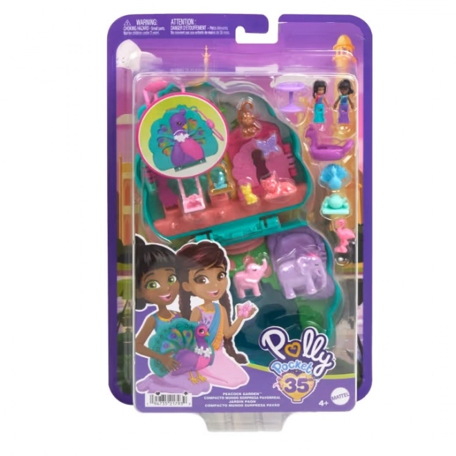 Giardino del pavone Polly Pocket set compatto