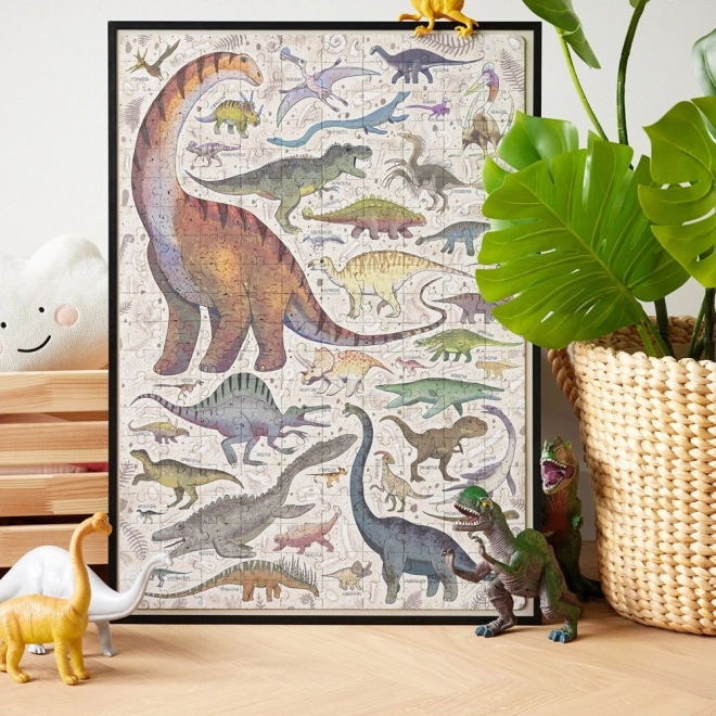 Puzzle 200 pezzi CzuCzu Dinosauri