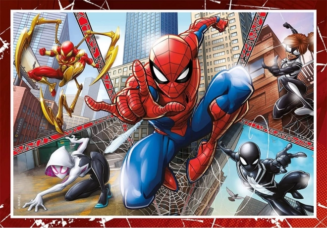 Puzzle CLEMENTONI Spiderman 4 in 1